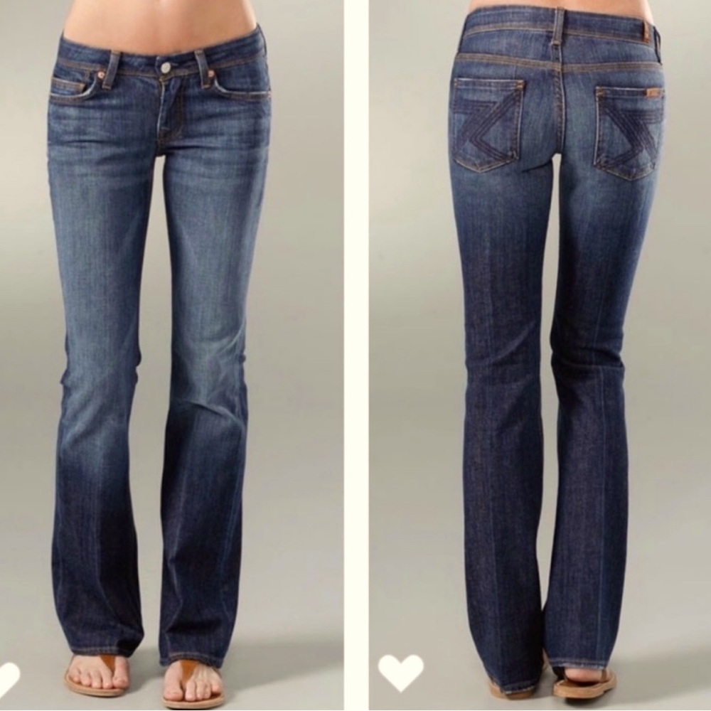 7 for all man kind Flynt bootcut Jeans Size 29